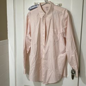 Brooks brothers pink shirt